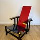 Red and Blue Chair in the Style of Gerrit Rietveld – De Stijl Movement