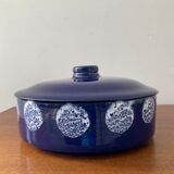 Enamelled ceramic trinket bowl