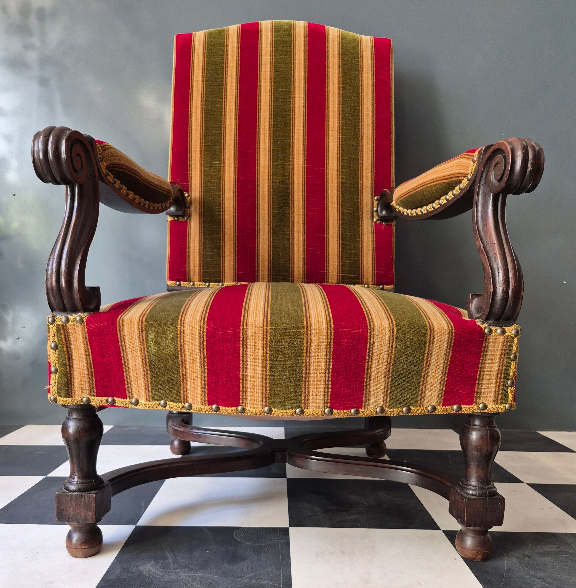 Louis XIV style armchair