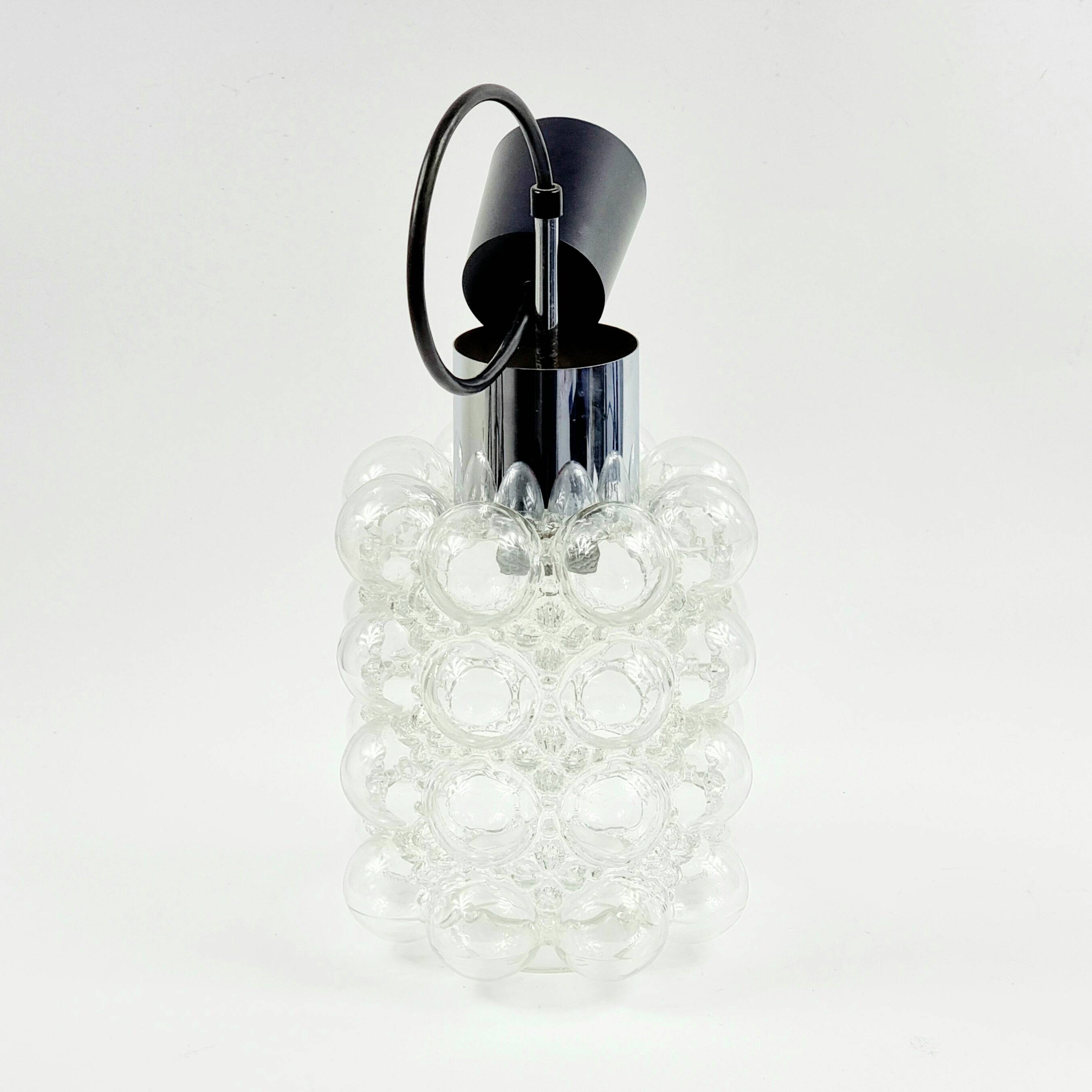 Mid-Century Bubble Glass Ceiling Light by Helena Tynell for Limburg, 1960s