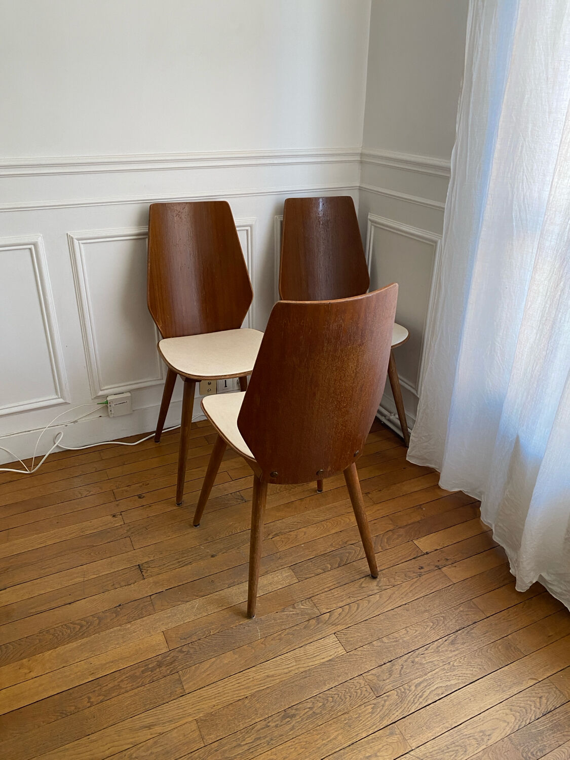 4 Baumann chairs