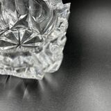 Cendrier carré en cristal