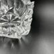 Square crystal ashtray