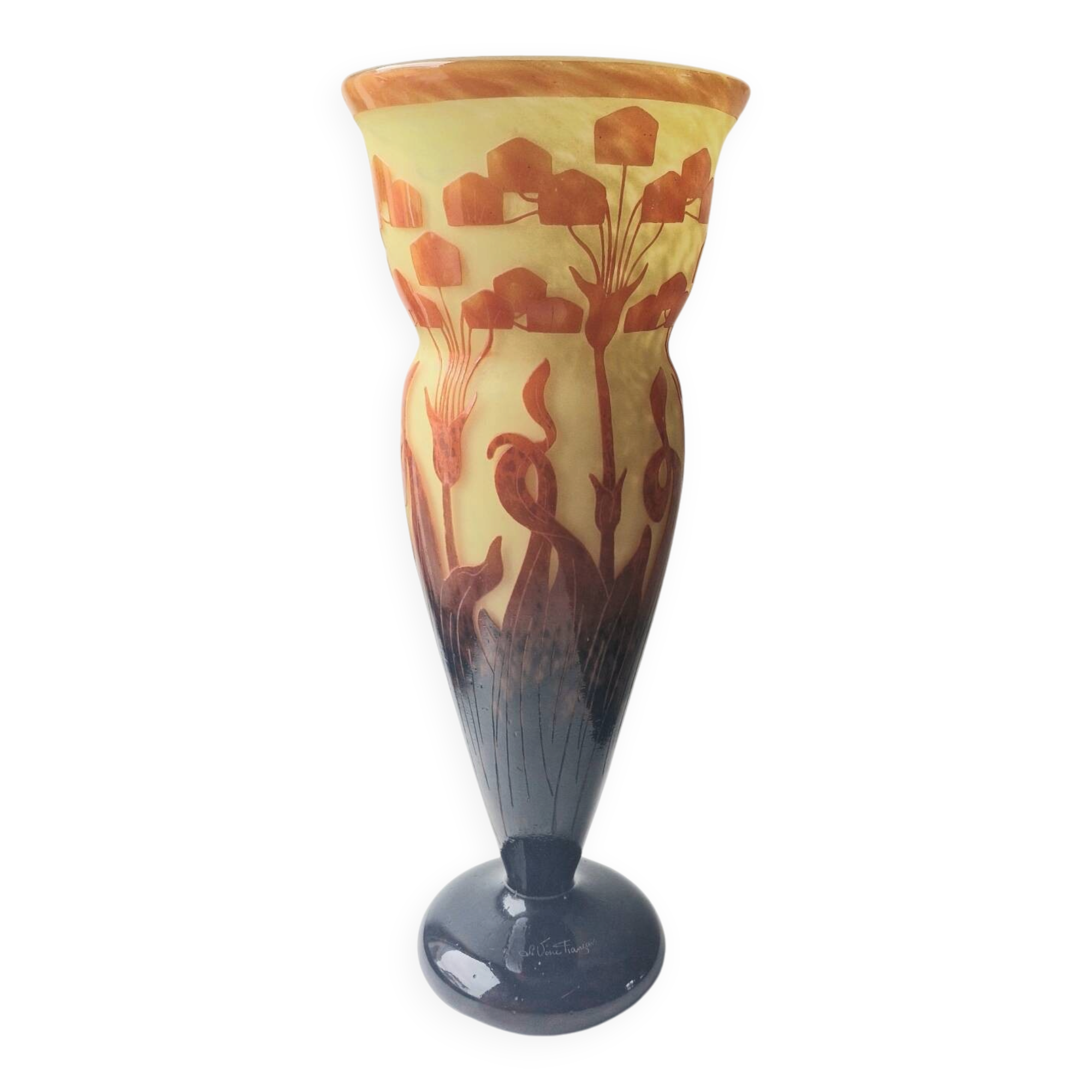 Vase The French Glass