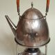 Silver plated EMF teapot and burner
