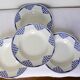 4 deep plates from Moulin des Loups et Hamage, Pantin model 211236