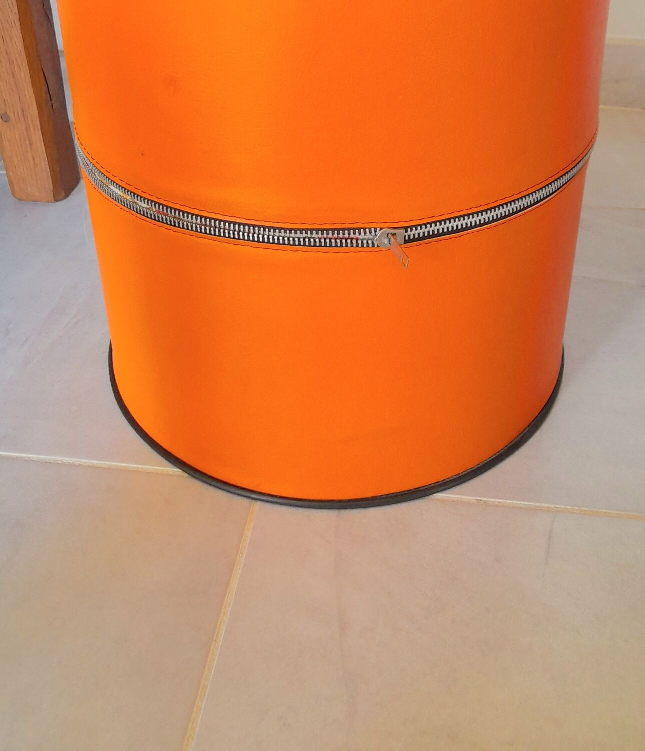 Hat box or bottle rack 70s