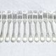 Christofle Cutlery Set - Trianon Model - 155 Pieces, Silver-Plated Metal
