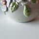 Antique ceramic pot cover