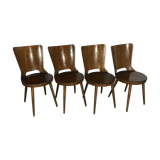 4 vintage Bistro chairs Baumann Mondor
