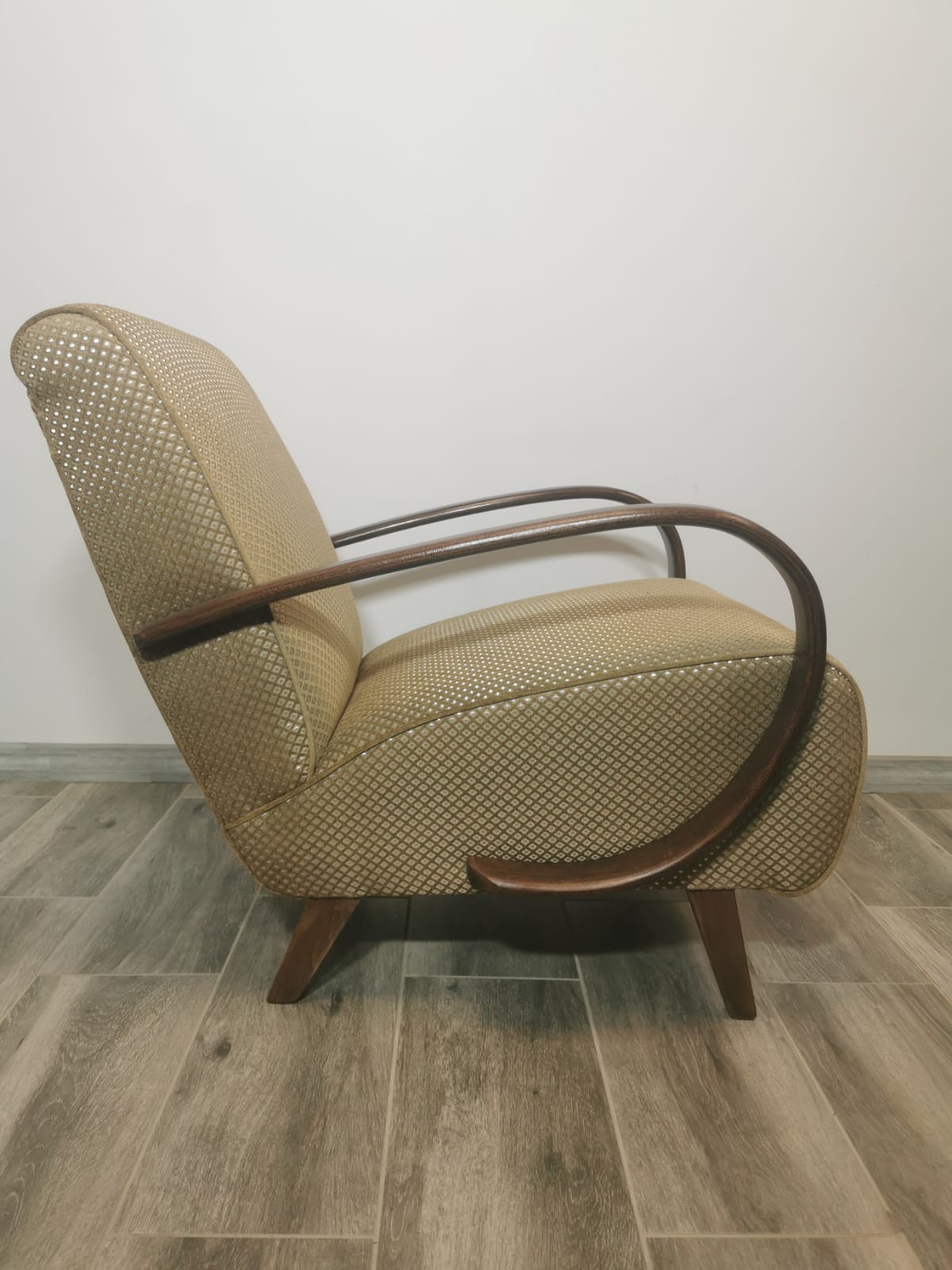 Armchair by Jindrich Halabala, 1940s