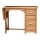 LACOUR oak desk. 1930s/1940s.