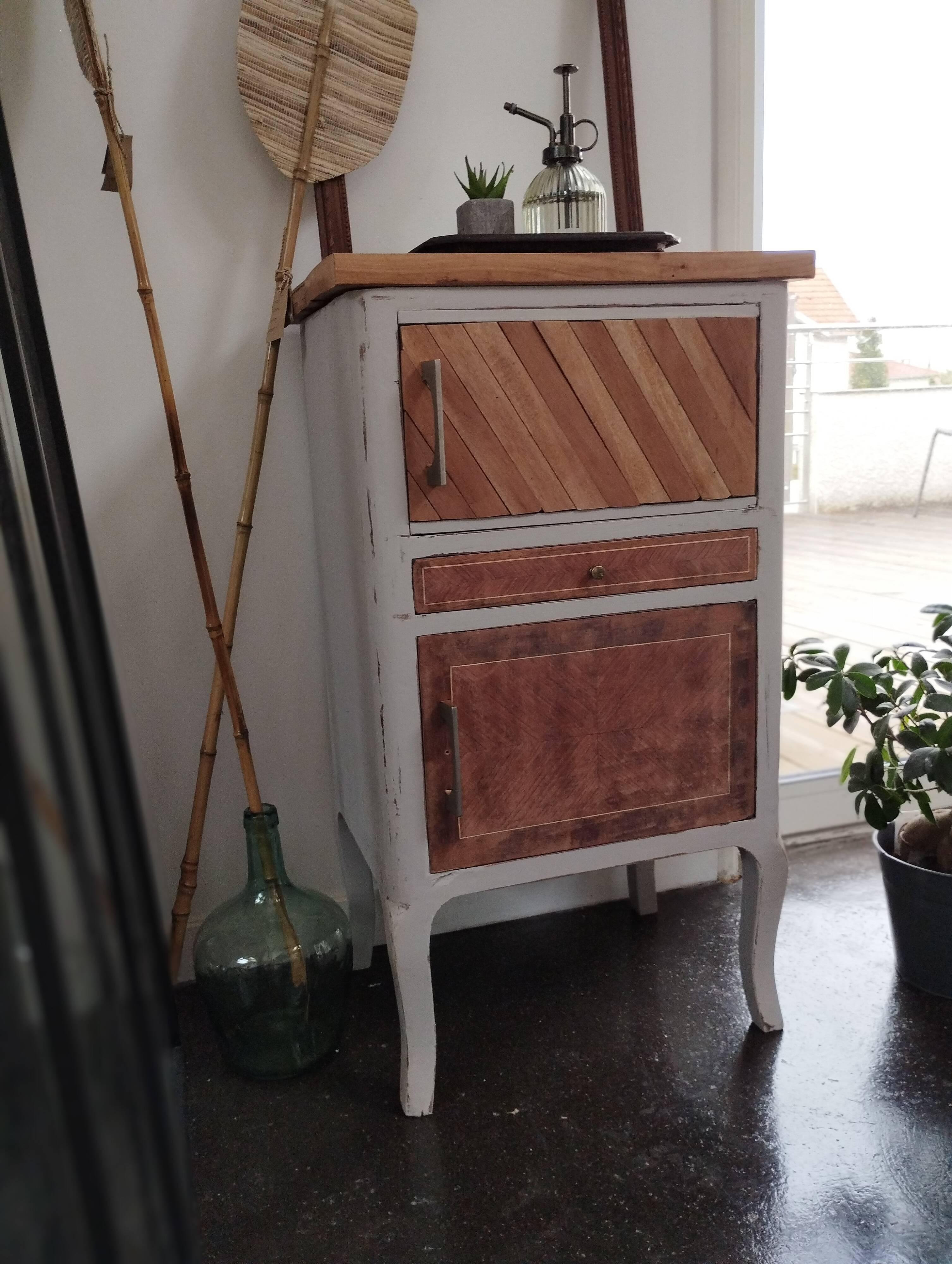 Side furniture, bedside table