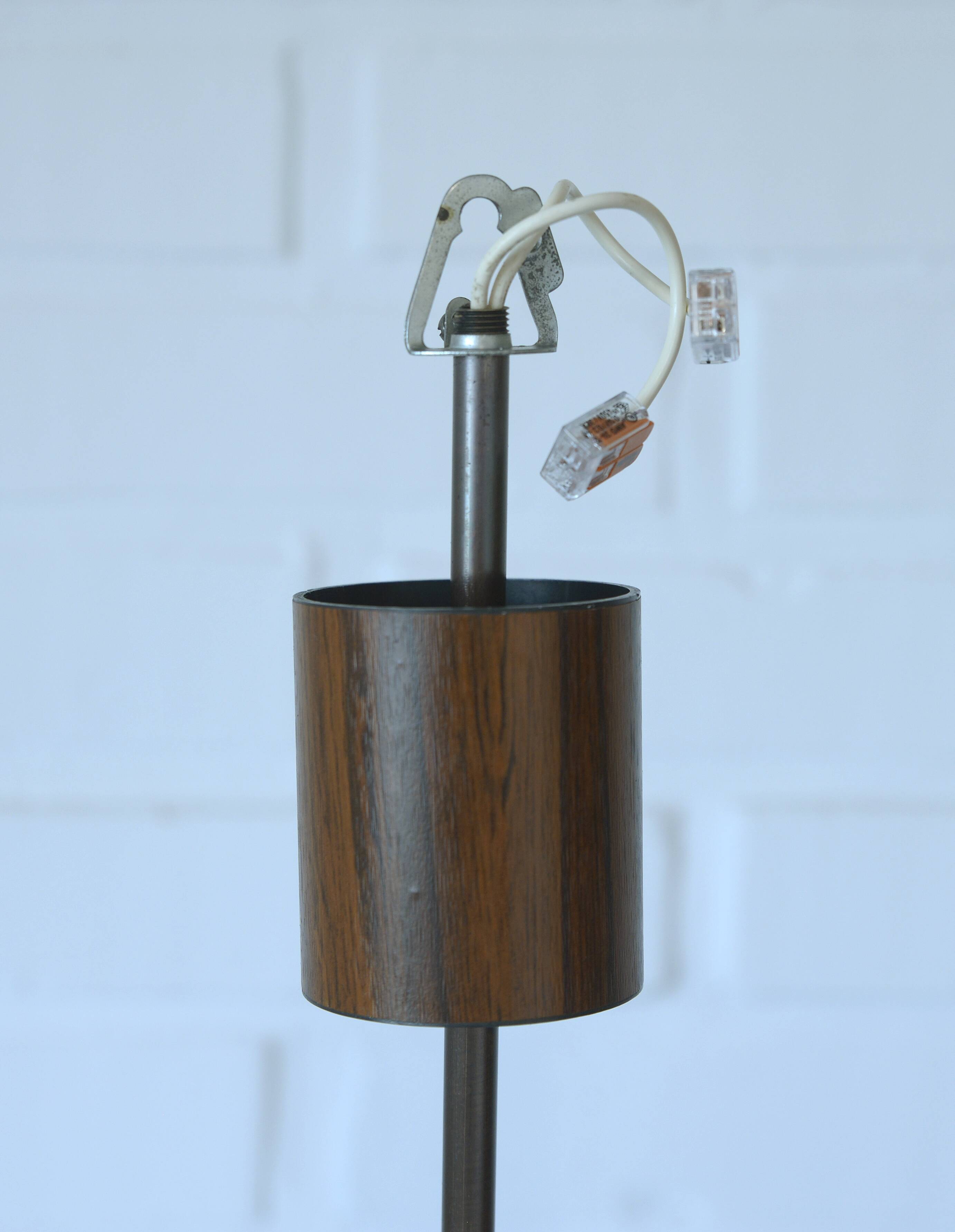 Vintage Pendant Light Yugoslavia 1970 Hanging Lamp Brutalist Copper Sputnik