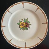 Set of art deco dishes boch fréres la louviére