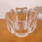 Empty glass pocket of Orrefors 1960