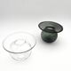 Duo Vases "Saturnus" Nanny Still Riihimäen Lasi Fumé & Clair Design Sc