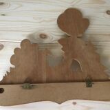 Child wall hooks - Mr. walking his small dog