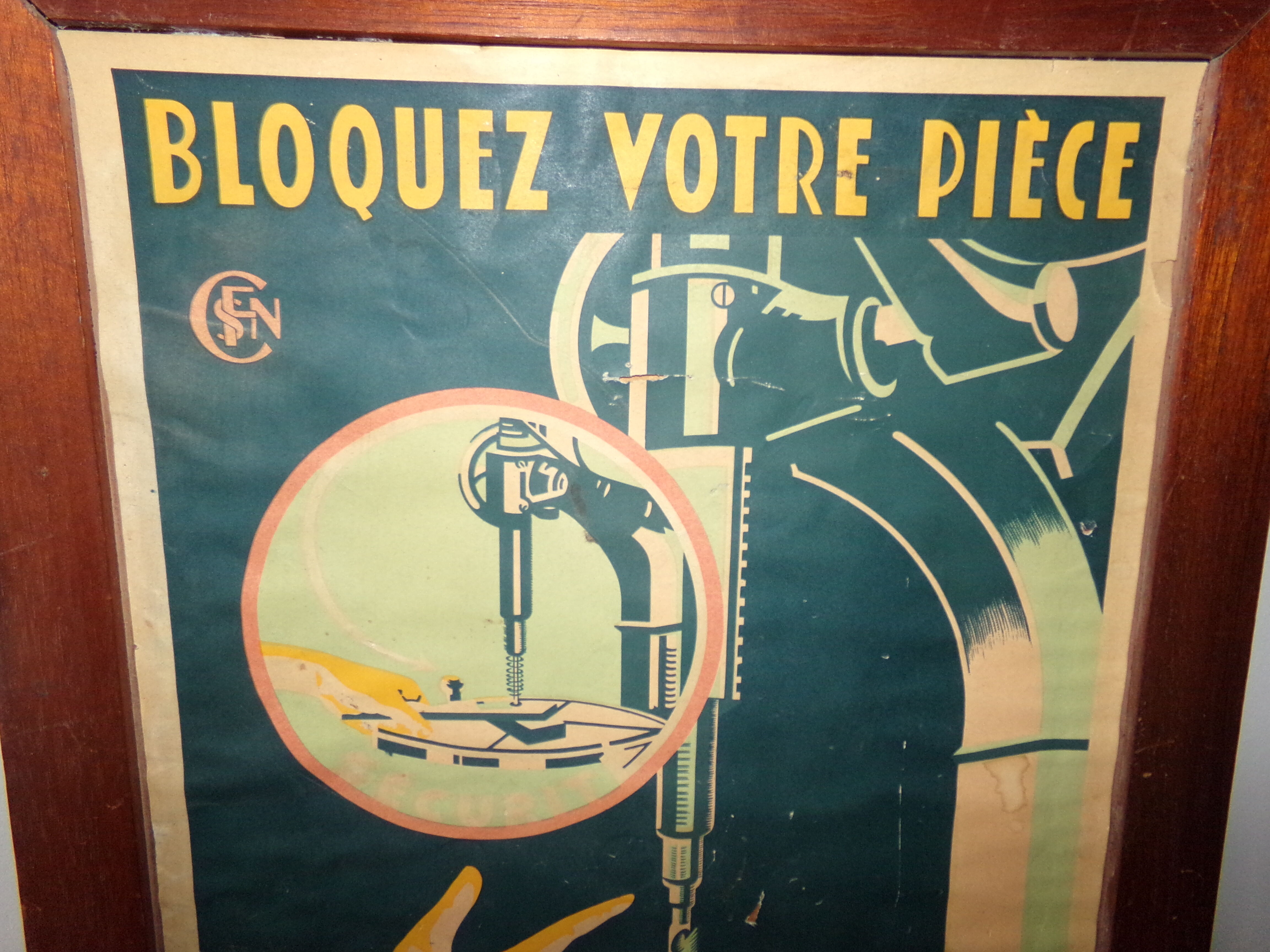 Educational poster 60s