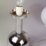 Lampe à poser Goffredo Reggiani acier inoxydable Italie circa 1970
