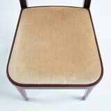 Thonet highback velvet chairs no 567 by Otto Prutscher