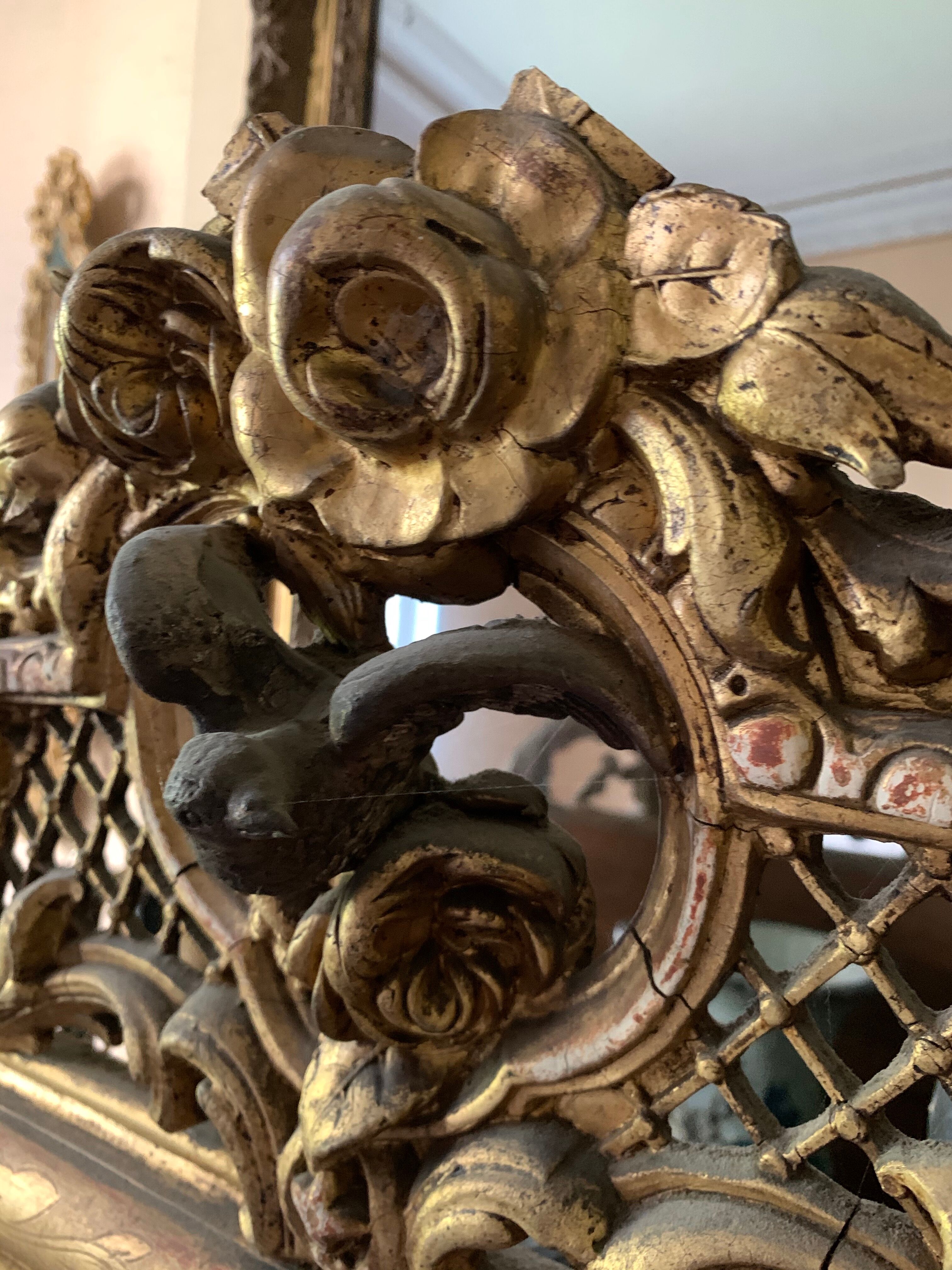 Napoleon III mirror - 176x92cm