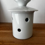 White water butter dish