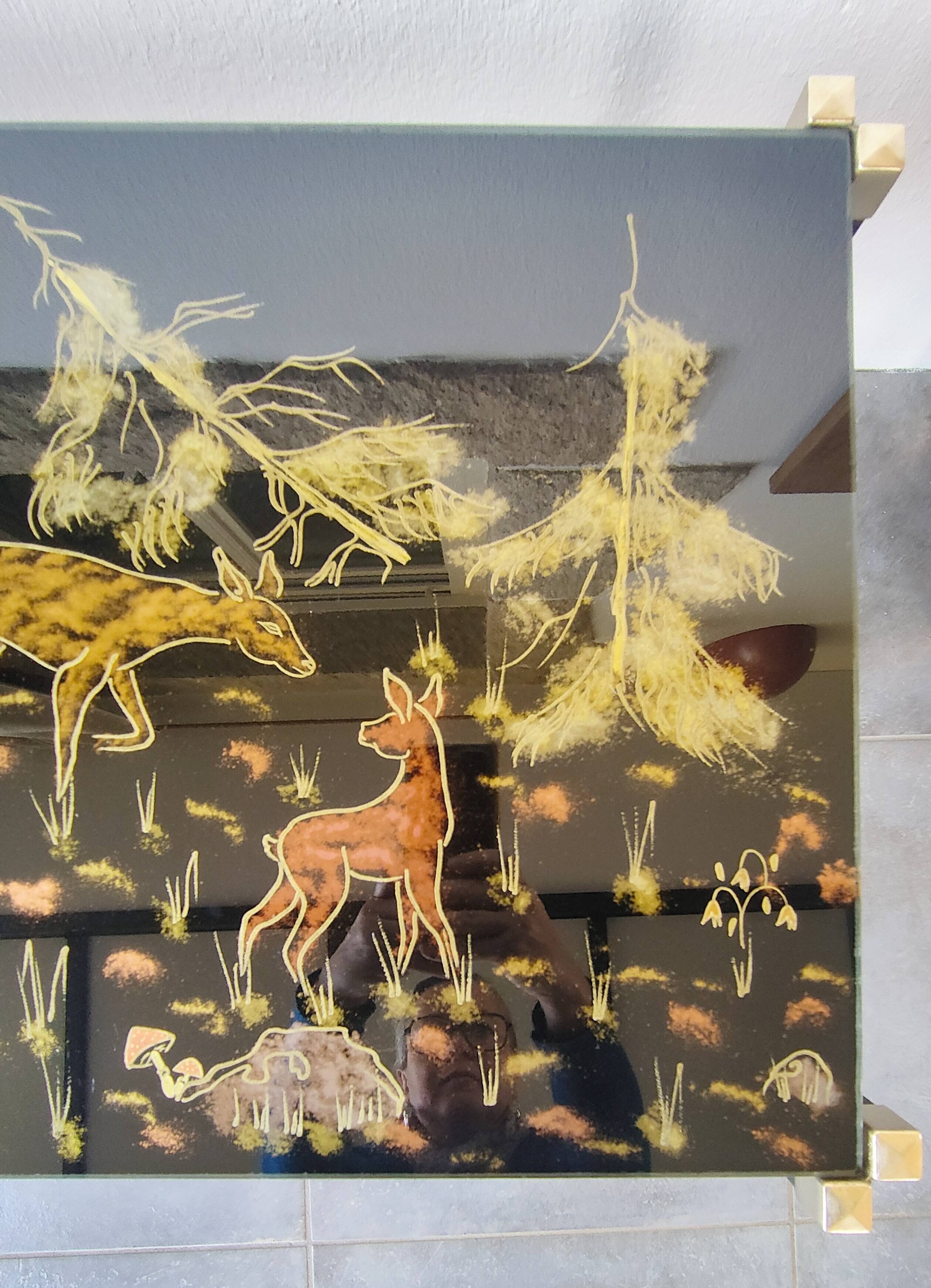 Coffee table signed colpo