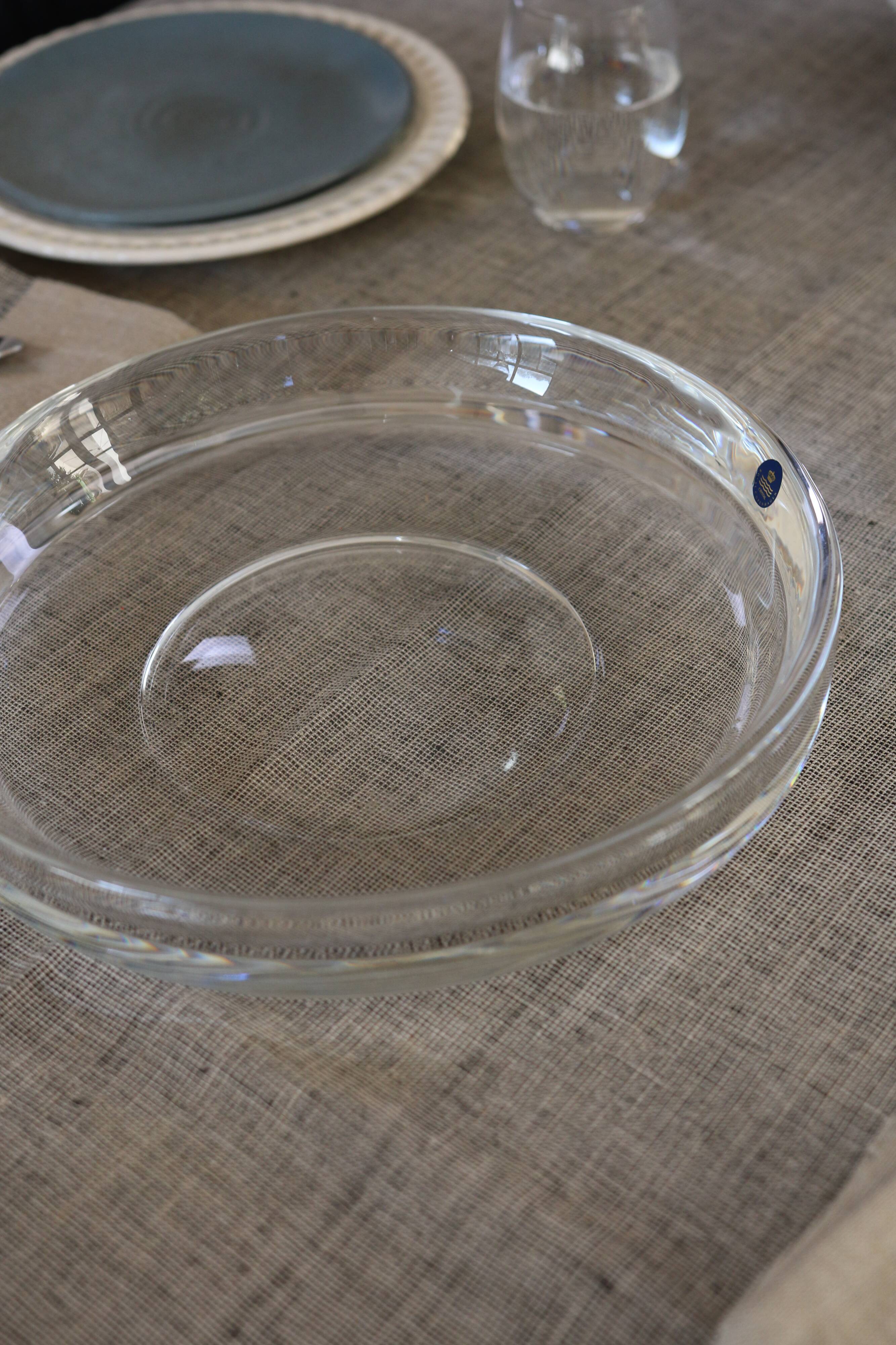 Royal Copenhagen Crystal Centerpiece for Holmegaard, 1970s