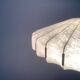German mid-century cocoon pendant lamp by Goldkant Lighting