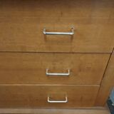 Vintage chest of drawers from the 70s in oak