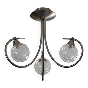 Osiris brass chandelier with 3 LED lights