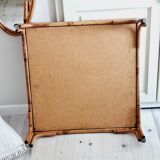 Table basse en rotin