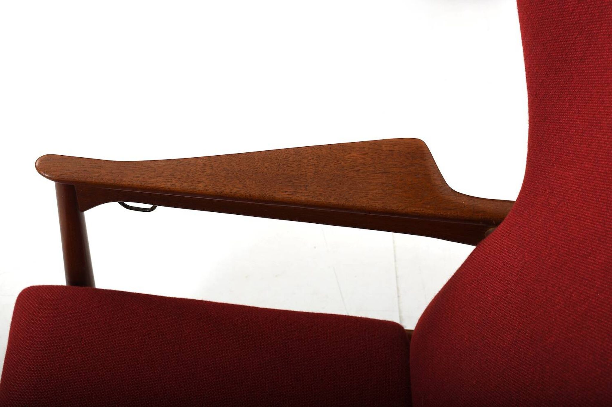 Fauteuil inclinable Cloud Master en teck Ib Kofod-Larsen 1950