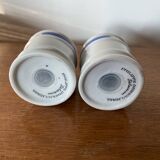Salt & pepper shakers philippe deshoulieres ceramic made in france vintage
