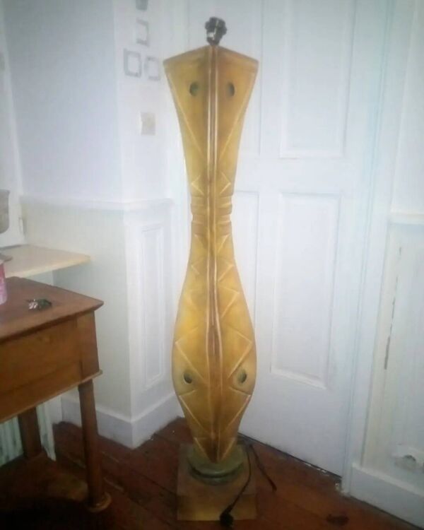 Lampadaire en céramique de François châtain