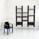 Speedy modular shelving unit by Alberto Rosselli for Saporiti, 1970