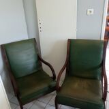 Pair of vintage armchairs