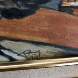 Reproduction "Melted snow at l'Estaque" oil on canvas