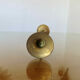 Brass tulip foot candle holder 70s