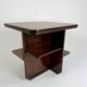 Antique art deco book / side table by Waring & Gillow, England c.1930