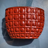 Modernist pottery cache in emailed earthenware