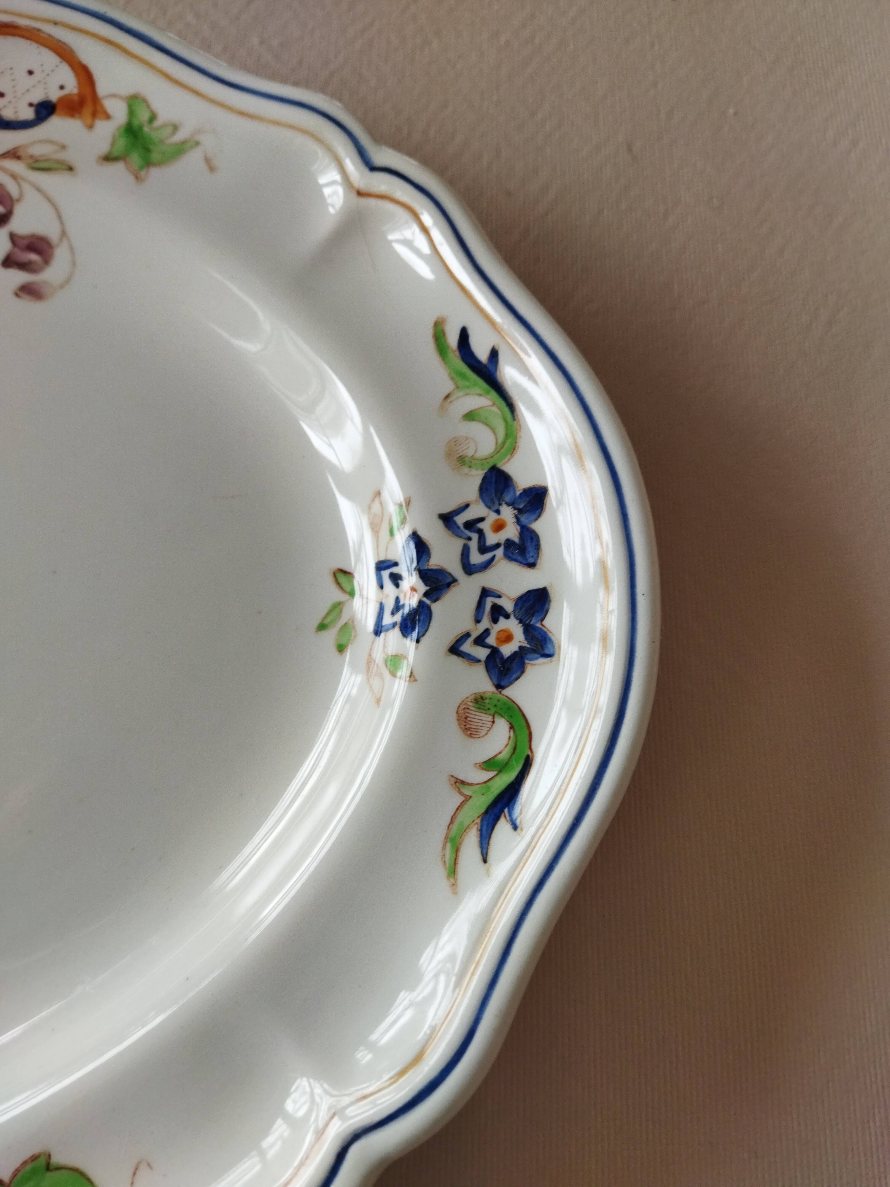 Plat ovale Cléry Longchamp