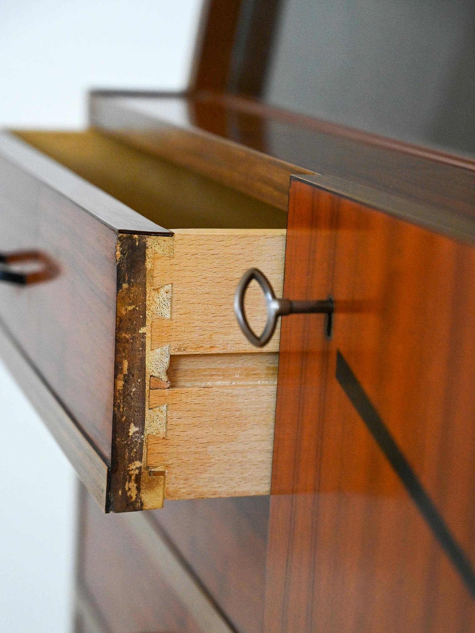Vintage oak bookcase
