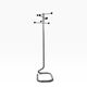 Chrome vintage coat stand / floor coat rack