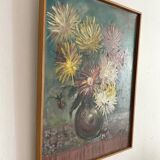 Painting on canvas bouquet, oil on canvas