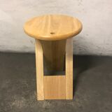 Reed wooden stool