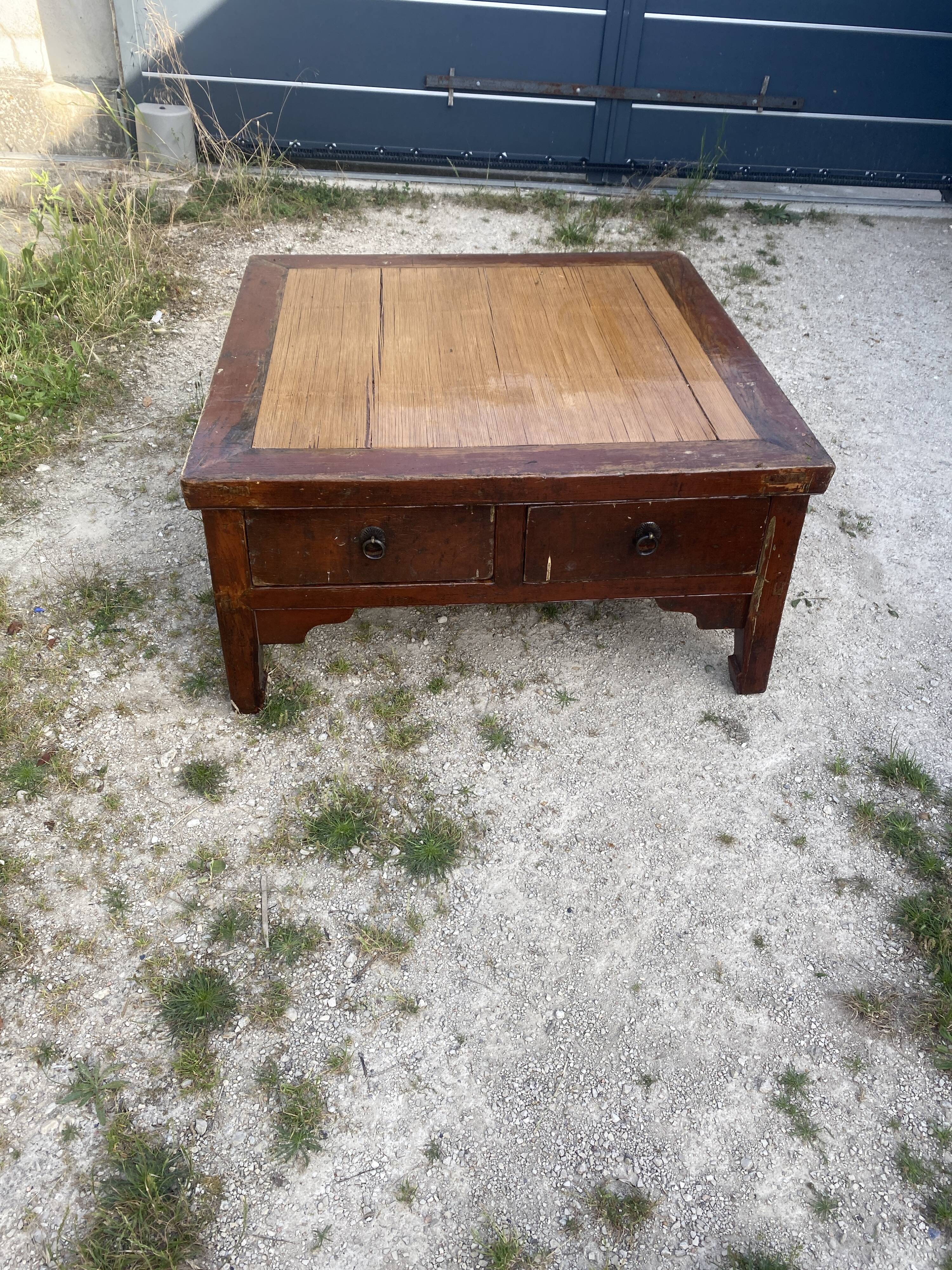 large square coffee table
