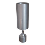 Brushed aluminium lamp