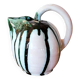 Pichet melon en céramique émaillée